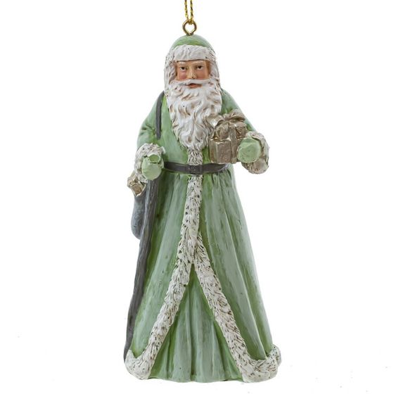 Фигурка декоративная подвесная  &quot;Дед Мороз&quot;, L5 W4 H11 см, 2в.