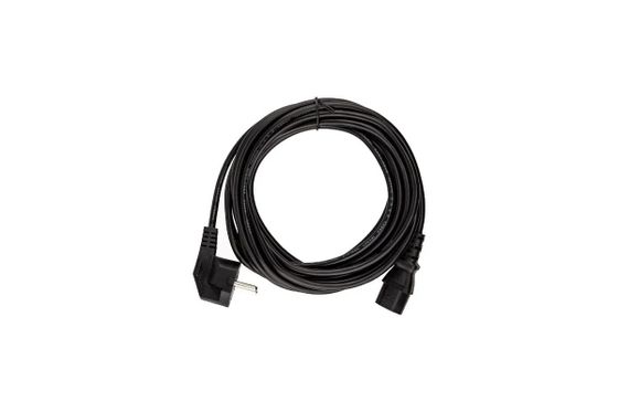 Кабель питания Vcom Schuko (евровилка)-IEC-320-C13 5м черный (CE021-CU0.75-5M)
