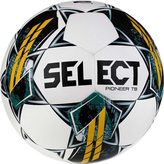 Select Piłka nożna Select Pioneer TB 5 FIFA v23 biało-czarno-zielona 17849 5