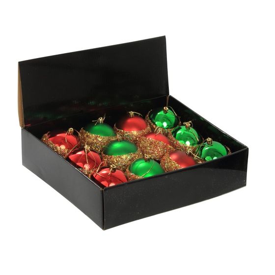 Набор из 12шт Украшение новогоднее Шар "Сказочный Сатурн", D8 см, L35 W28 H21 см