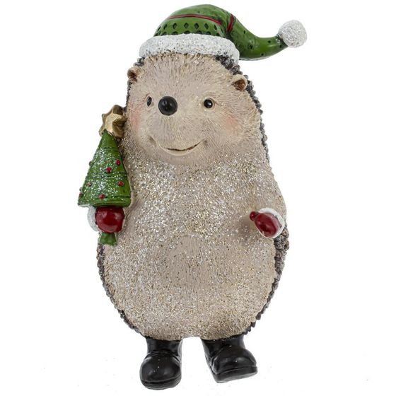 Фигурка декоративная &quot;Ежик&quot;, L10,5 W10 H18 см, 2в.