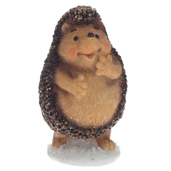 Фигурка декоративная &quot;Ёжик&quot;, L6 W4,5 H7,5 см, 2в.