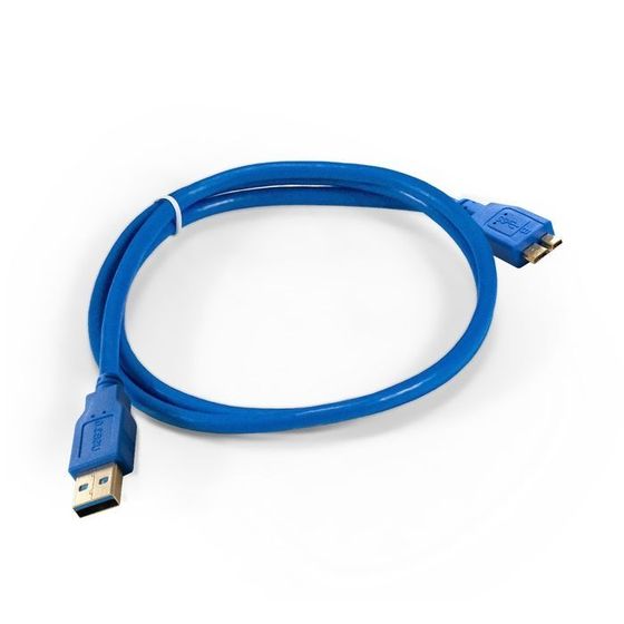 Кабель ExeGate USB 3.0 A(m) - mini-B(m) 1м синий (EX-CC-USB3-AMmicroBM9P-1.0)/(EX294750RUS)