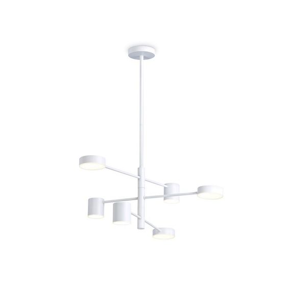 Светильник светодиодный подвесной Ambrella light, LineTech, FL51684, 6хLED, 36 Вт, 2700Lum, 3000-6400К, цвет белый