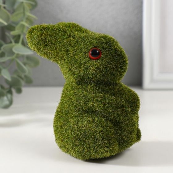 Фигурка пенопласт «Зайка зелёный», 8×6.5×10.5 см