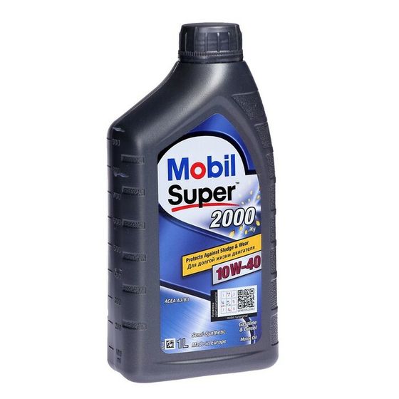 Масло моторное Mobil SUPER 2000 X1 10w-40, 1 л