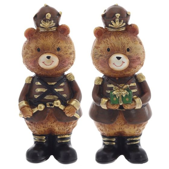 Фигурка декоративная &quot;Медвежонок&quot;,  L4 W4 H10 см, 2в.