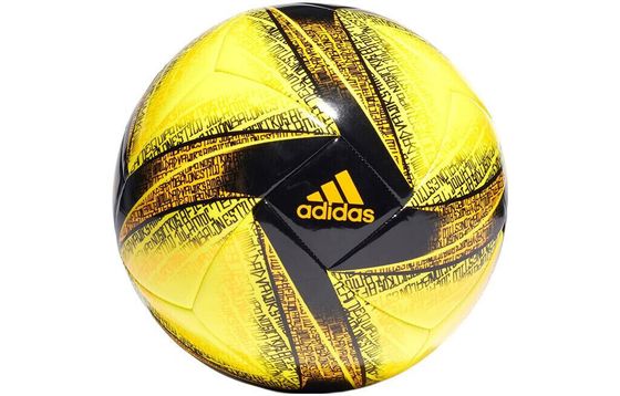 Футбольный мяч Adidas Size 5 Soccer TPU Machine Stitched Unisex Yellow Black
