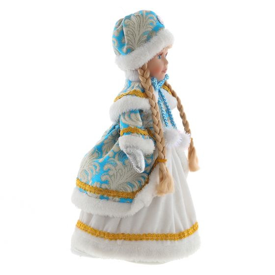 Снегурочка (с ёмкостью д/подарков), L18 W16 H35 см