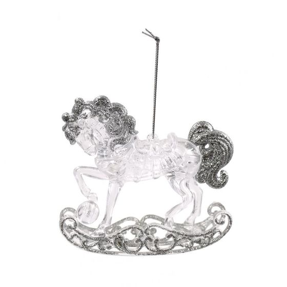 Украшение новогоднее &quot;Лошадка&quot;, L10,5 W2,5 H9,5 см