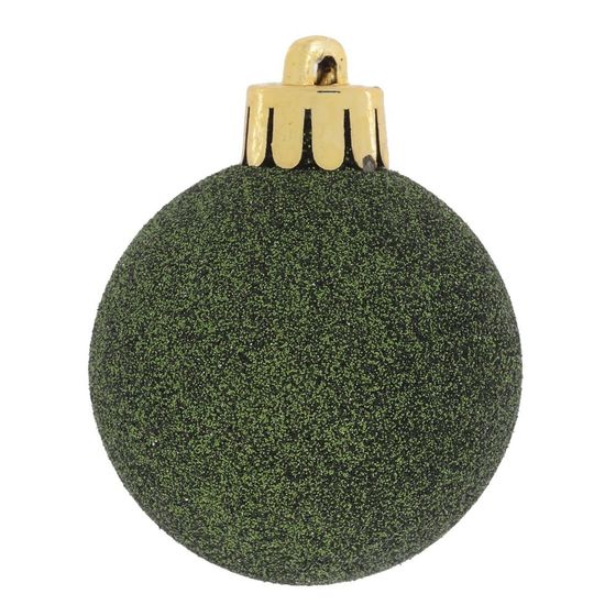 Набор из 24шт Украшение новогоднее &quot;Шар&quot;, D 6 см, L6 W6 H7,5 см