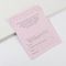 !09 Приглашение (набор 7 штук) в крафтовом конверте «Розовый», 10 х 15 см/