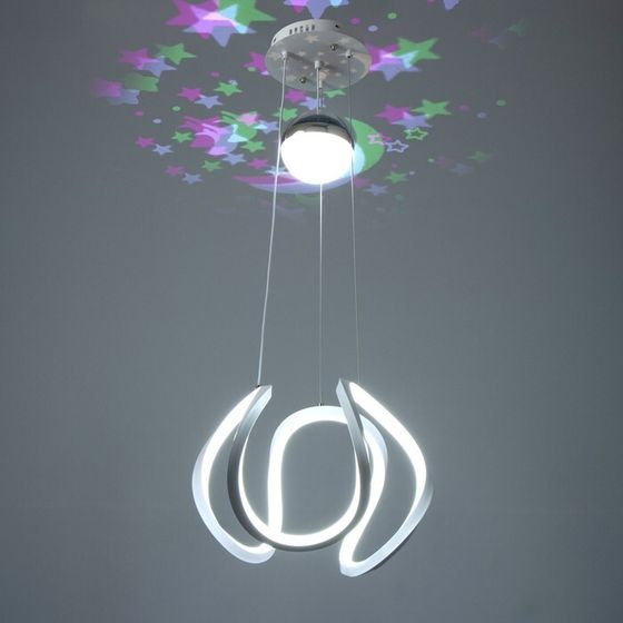 Светильник &quot;Сириус&quot; LED 120Вт 3000-6000К белый 35х35х100 см BayerLux