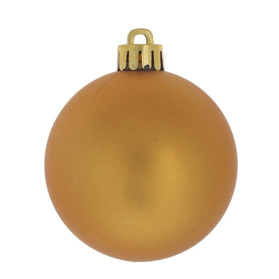 Набор из 6шт Украшение новогоднее Шар &quot;Золотое руно&quot;, D6 см, L17,5 W6 H11,5 см