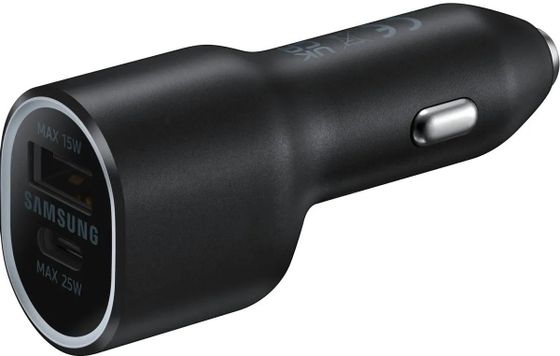 Автомобильное З/У Samsung EP-L4020 3A USB + USB type-C черный