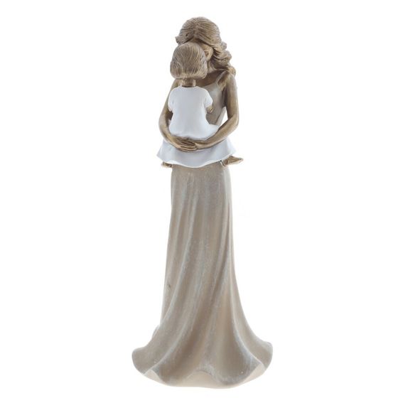 Фигурка декоративная "Девушка с ребенком", L9 W8,5 H21,5 см