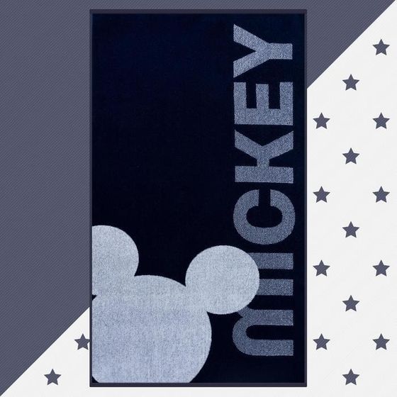 Полотенце махровое &quot;Mickey&quot; Микки Маус, 70х130 см, 100% хлопок, 420гр/м2