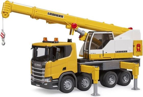 BRUDER Liebherr Scania Super Telescopic Crane