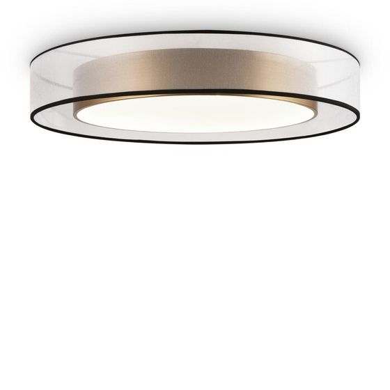 Потолочный светильник Freya FR6005CL-L48G Zoticus, 600х600х100 мм, LED, 48Вт, 1450Лм, цвет золото