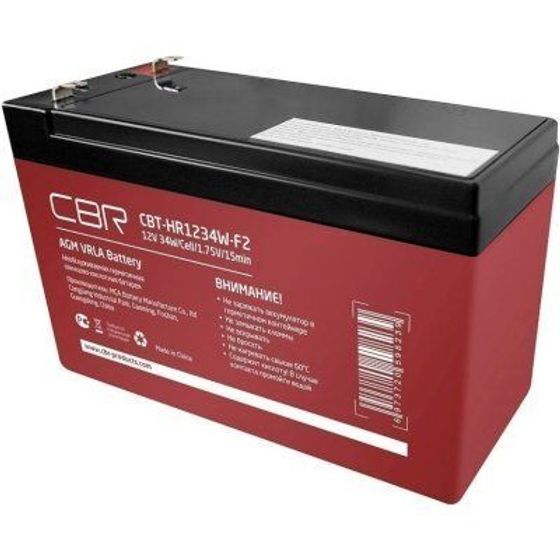 Батарея для ИБП CBR CBT-HR1234W-F2 12В 9Ач