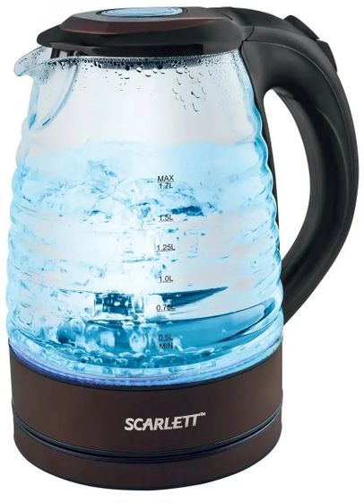 Чайник электрический Scarlett SC-EK27G97 1.7л 2200Вт черный