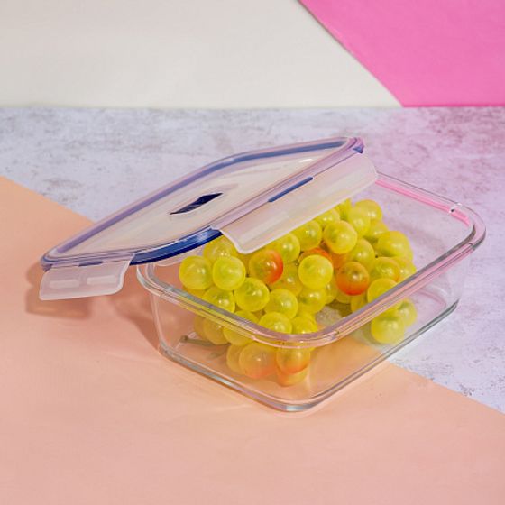 Контейнер ПЮРБОКС АКТИВ 1220мл прямоугольный