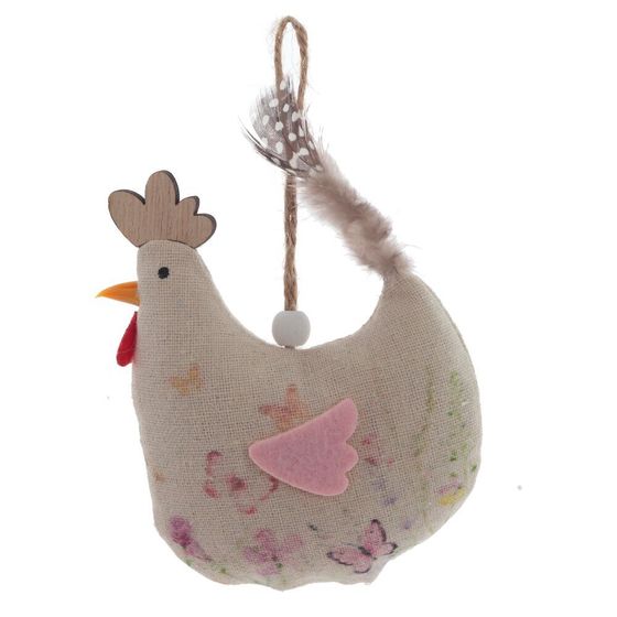 Набор из 2-х изделий декоративных подвесных &quot;Курочка&quot; (9*3*11,5), L15 W4 H12 см