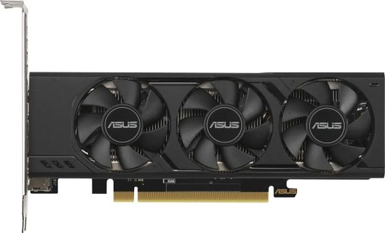 Видеокарта Asus PCI-E 4.0 RTX4060 8Gb RTX4060-O8G-LP-BRK GDDR6 128bit 2490/17000 2xHDMI 2xDP low prof RTL (90YV0JL0-M0NA00)