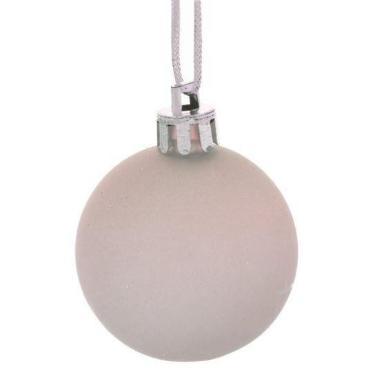 Набор из 12шт Украшение новогоднее &quot;Шар&quot;, D 4 см, L9,5 W9,5 H10,5 см