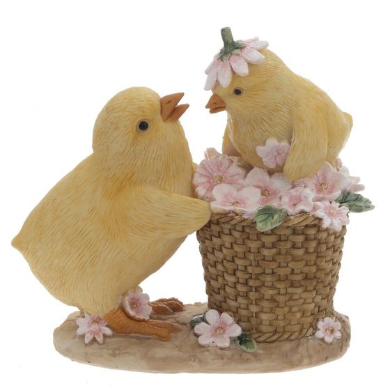 Фигурка декоративная &quot;Цыплята&quot;, L9,5 W5 H9 см