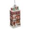 Украшение новогоднее "Дом", L5,5 W4,5 H12,5 см