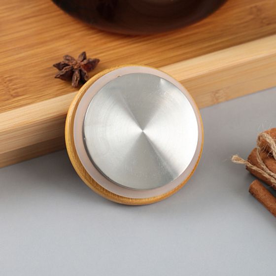 Чайник заварочный PURE 2200мл с бамбуковой крышкой