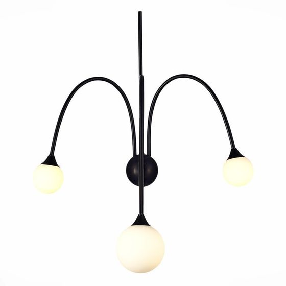 Бра St Luce. SL1187.401.03. Vive. 3х5 Вт, G9, 4000K, 58х73,5 см, цвет чёрный