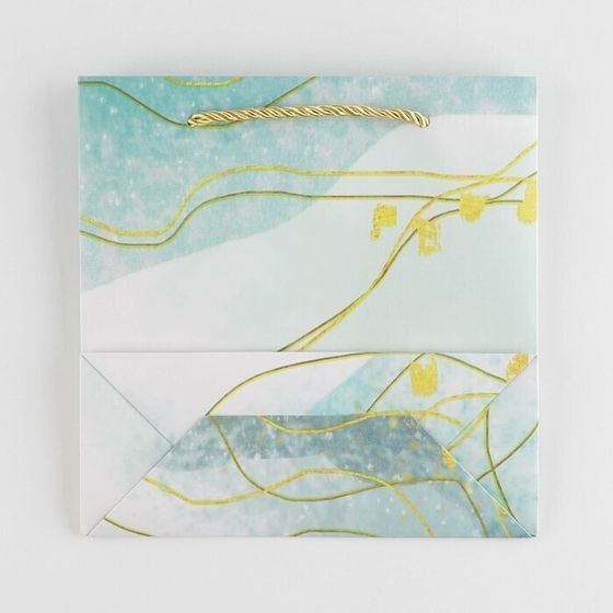 !Пакет «Голубая лагуна», 2 штуки, 20 х 20 х 8 см