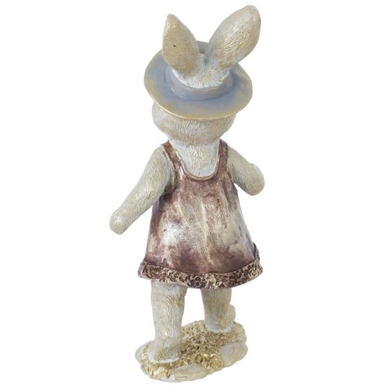 Фигурка декоративная "Зайка", L8 W7 H18 см