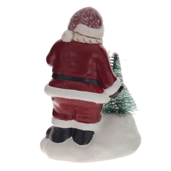 Фигурка декоративная с подсветкой &quot;Дед Мороз&quot;, L12,5 W9,5 H18 см, (2хAAA н/п), 2в.
