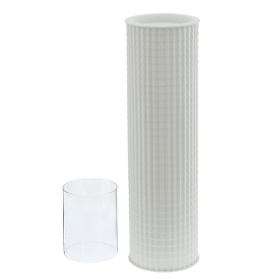 Подсвечник, L25 W25 H114 см