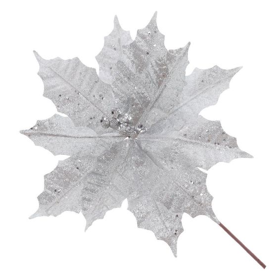 Цветок искусственный &quot;Пуансеттия&quot;, L27 W27 H30 см, 2в.