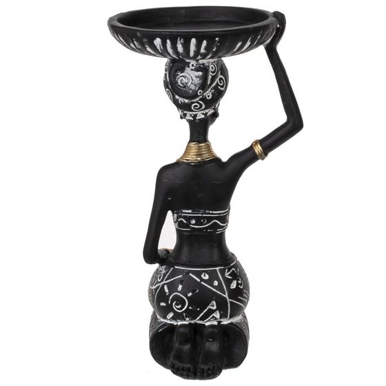 Фигурка декоративная &quot;Африканка&quot;, L10 W11,5 H19,5 см