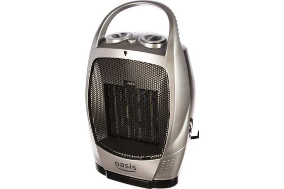Тепловентилятор Oasis KS-15RP серый 1500Вт