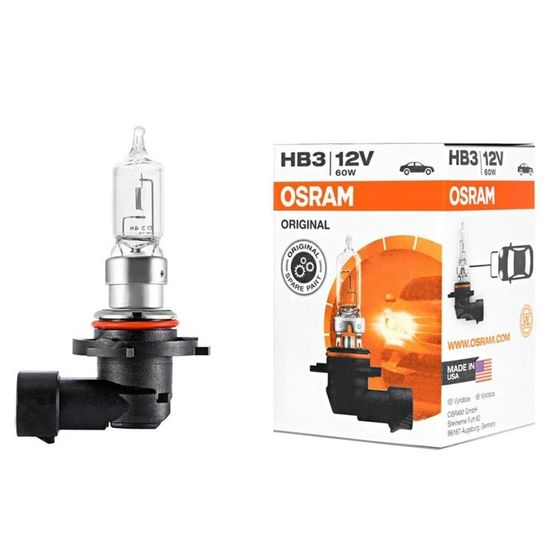 Лампа автомобильная Osram HB3 12 В, 60 Вт, (P20d) 9005