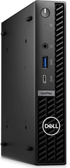 Неттоп Dell Optiplex 7020 Micro черный i7-14700T 16Gb/512Gb UHDGr 770 Linux Ubuntu OS клав.+ мышь (7020-7620)