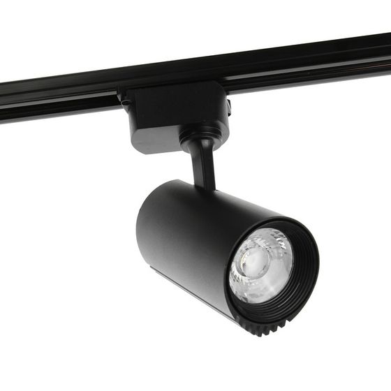 Трековый свет., Luazon lighting, TSL-102, 24 deg, 20 W, 1600 Lm, 4000K, дн.. бел., корп. Чер