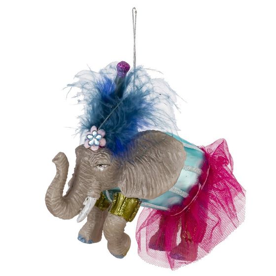Украшение новогоднее &quot;Слон&quot;, L11 W7 H11,5 см