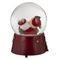 Фигурка декоративная &quot;Снеговик&quot; в стекл шаре (ключ,муз), D 10 см, L10 W10 H14 см