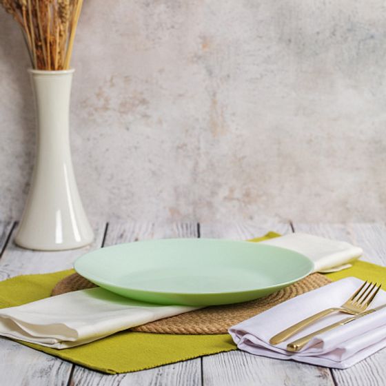 Тарелка обеденная ZELIE PARADISE GREEN 25см