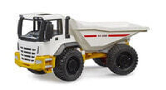 Bruder Dumper - Dump truck - 2 yr(s) - Acrylonitrile butadiene styrene (ABS) - White - Yellow