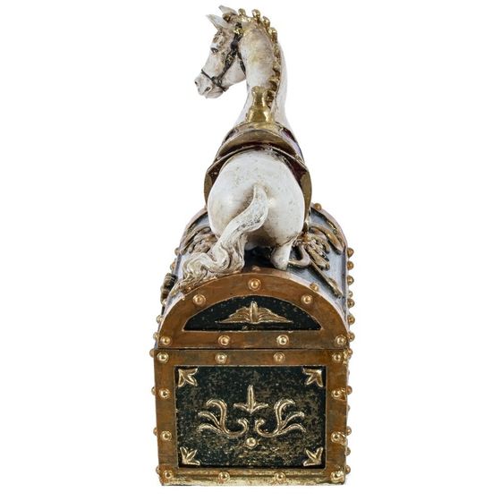 Шкатулка &quot;Лошадь&quot;, L14,5 W9 H20 см