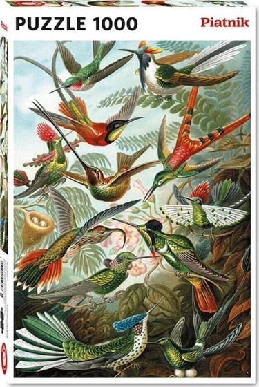 Piatnik Puzzle 1000 - Haeckel, Kolibry PIATNIK