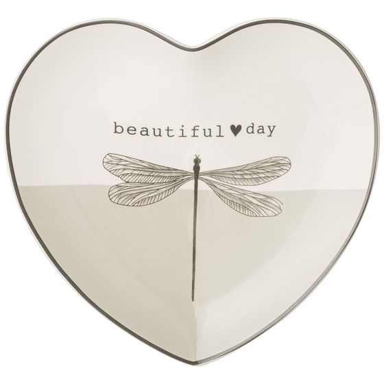 ТАРЕЛКА LEFARD &quot;LOVE YOU&quot; СЕРДЦЕ 20,5 СМ
